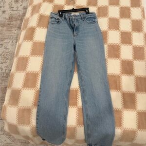 Abercrombie & Fitch Light Blue Straight Leg Jeans